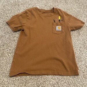 Carhartt Tan Crew Neck Tee